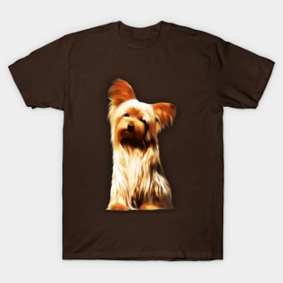 The Yorkshire Terrier Cute Puppy Dog T-Shirt